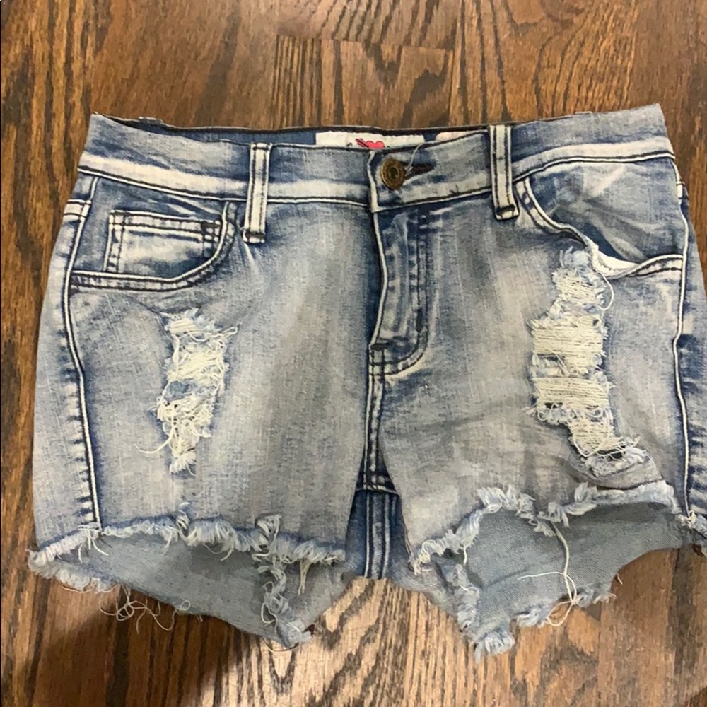 Heart soul jean shorts junior 3